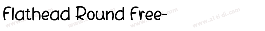 Flathead Round Free字体转换